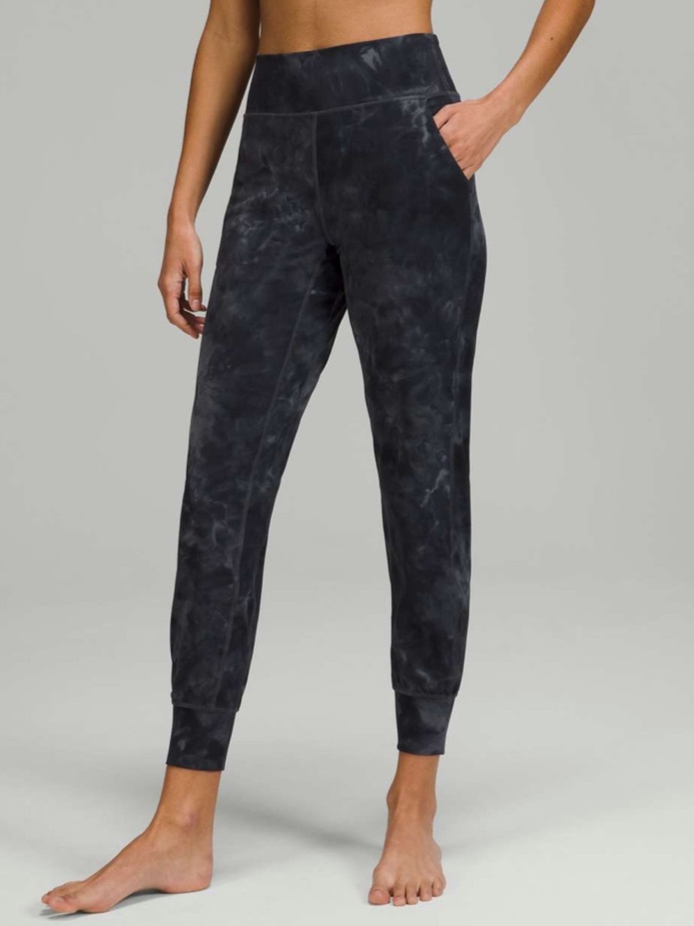Lululemon Align High-Rise Jogger Diamond Dye Pitch Grey Graphite Grey size 12